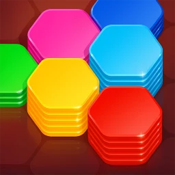 Hexa Stack: Color Sort Puzzle 图标